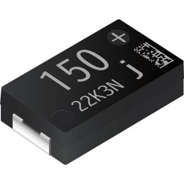 3500 pcs - Panasonic 150μF Surface Mount Polymer Capacitor, 4V