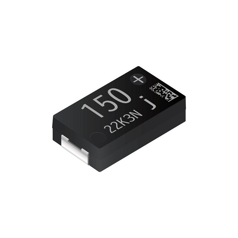 3500 pcs - Panasonic 150μF Surface Mount Polymer Capacitor, 4V