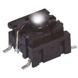 1 pcs - IP67 Cap Tactile Switch, SPST 50 mA @ 24 V dc