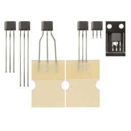 5 pcs - Honeywell Through Hole Hall Effect Sensor, TO-92, 3-Pin