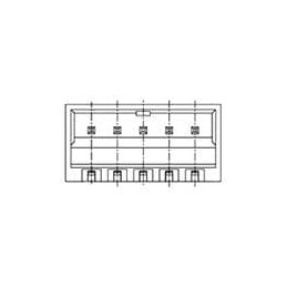 10 pcs : 5-1775444-5 - Headers & Wire Housings 5 POS HDR R/A SMT 1.5mm