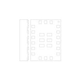 10 pcs : DA14531-00000FX2 - RF System on a Chip - SoC Bluetooth Low Energy 5.1 SoC with integrated ARM Cortex M0+, memories and 