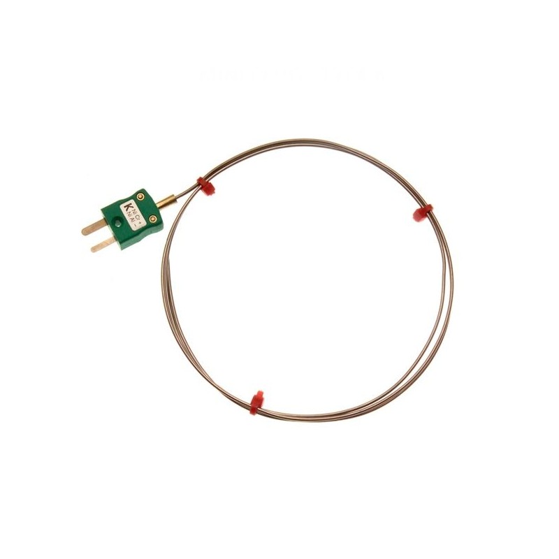 5 pcs - RS PRO Type K Thermocouple 1000mm Length, 1mm Diameter, -40°C - +750°C