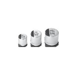 10 pcs : EEE-TC1C101P - Aluminium Electrolytic Capacitors - SMD 16volts 100uf 8x10.2mm