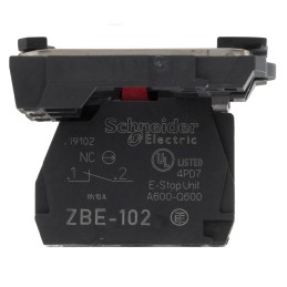 1 pcs - Schneider Electric Harmony XB5 Series Contact Block, 600V, SPST