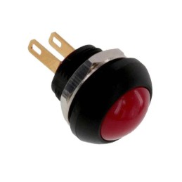 1 pcs - TE Connectivity PB6 Series Push Button Switch, (On)-Off, Panel Mount, SPST - NO, 50 V dc, 125V ac, IP68