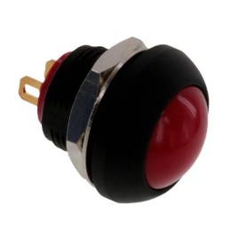 1 pcs - TE Connectivity PB7 Series Push Button Switch, On-(On), Panel Mount, SPST - NC, 50 V dc, 125V ac, IP69