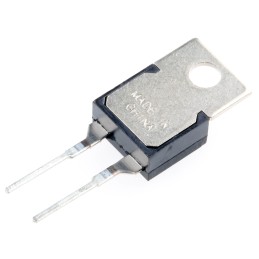 1 pcs - Philips Technologies Bi-Metallic Thermostat, Opens at +100°C, Closes at +60°C, +130°C Max, NC, Automatic Reset, PCB