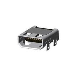 10 pcs : 10118242-001RLF - HDMI, Displayport & DVI Connectors MICRO HDMI RCPT SMT DIP LEG TYPE D