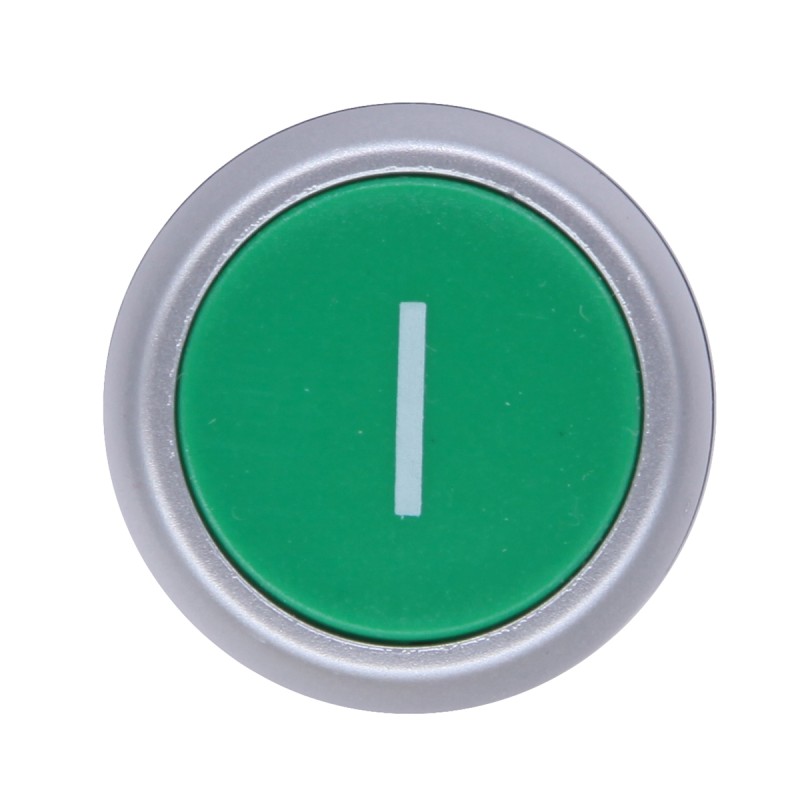 1 pcs - RS PRO Green Spring Return Push Button Head, 22mm Cutout, IP65