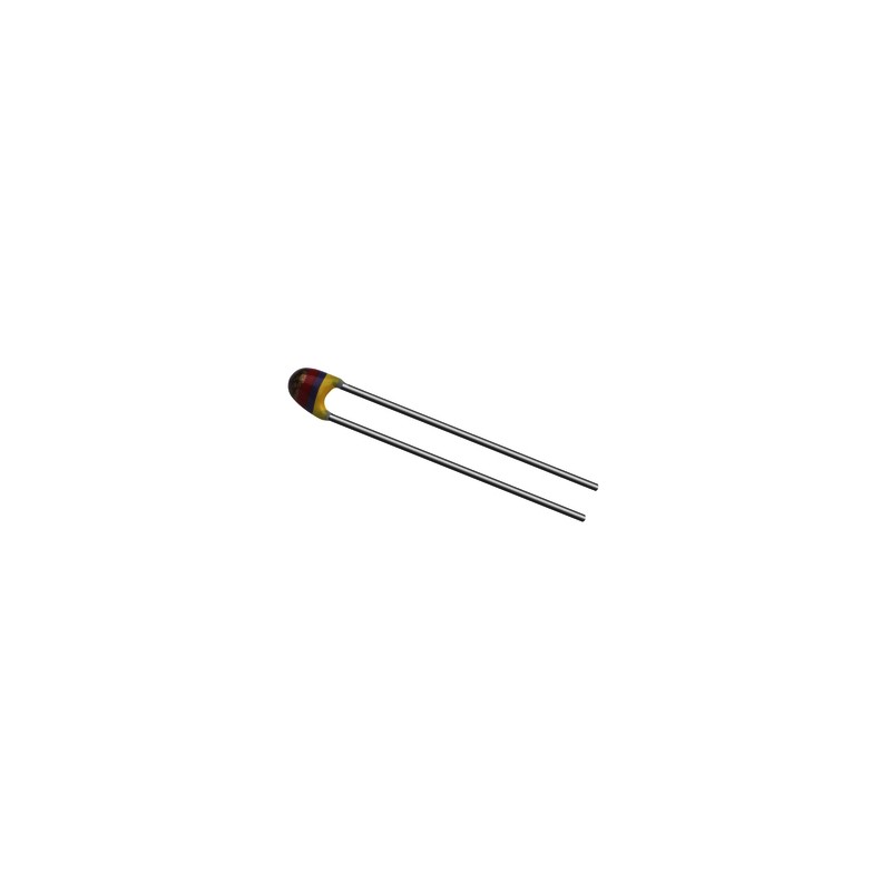 500 pcs - Vishay NTC Thermistor, 15kΩ Resistance, NTC Type, 3.3 x 3 x 9mm