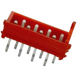 250 pcs - TE Connectivity Micro-MaTch Series Straight Through Hole PCB Header, 8 Contact(s), 1.27mm Pitch, 1 Row(s), Shrouded