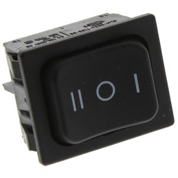 1 pcs - Marquardt DPDT, On-Off-On Rocker Switch Panel Mount