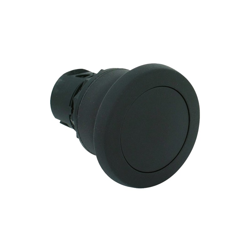 1 pcs - Allen Bradley 800F Series Black Momentary Push Button Head, 22mm Cutout, IP65