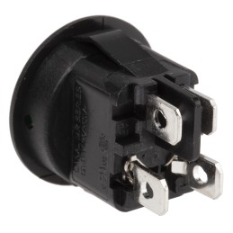 1 pcs - APEM Illuminated DPST, On-Off Rocker Switch Panel Mount