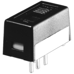 1 pcs - KNITTER-SWITCH PCB Slide Switch SPST Latching 3 A @ 28 V dc Slide