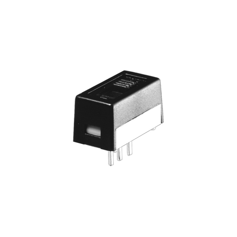 1 pcs - KNITTER-SWITCH PCB Slide Switch SPST Latching 3 A @ 28 V dc Slide