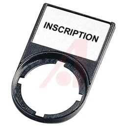 1 pcs - Eaton Legend Plate Holder with Insert for Use with 22.5 mm Modular Pushbuttons and Indicating Lights, 2