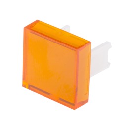 1 pcs - RS PRO Orange Square Push Button Lens for Use with SD16 Series