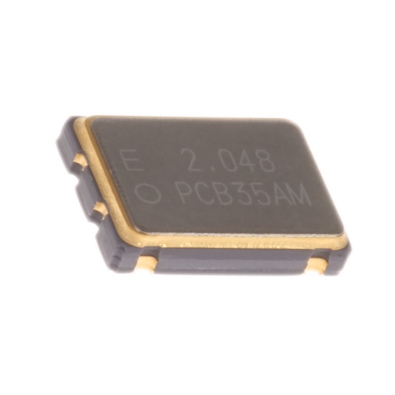 1 pcs - Epson, 2.048MHz XO Oscillator, ±50ppm CMOS, 4-Pin SMD Q3309CA40013712