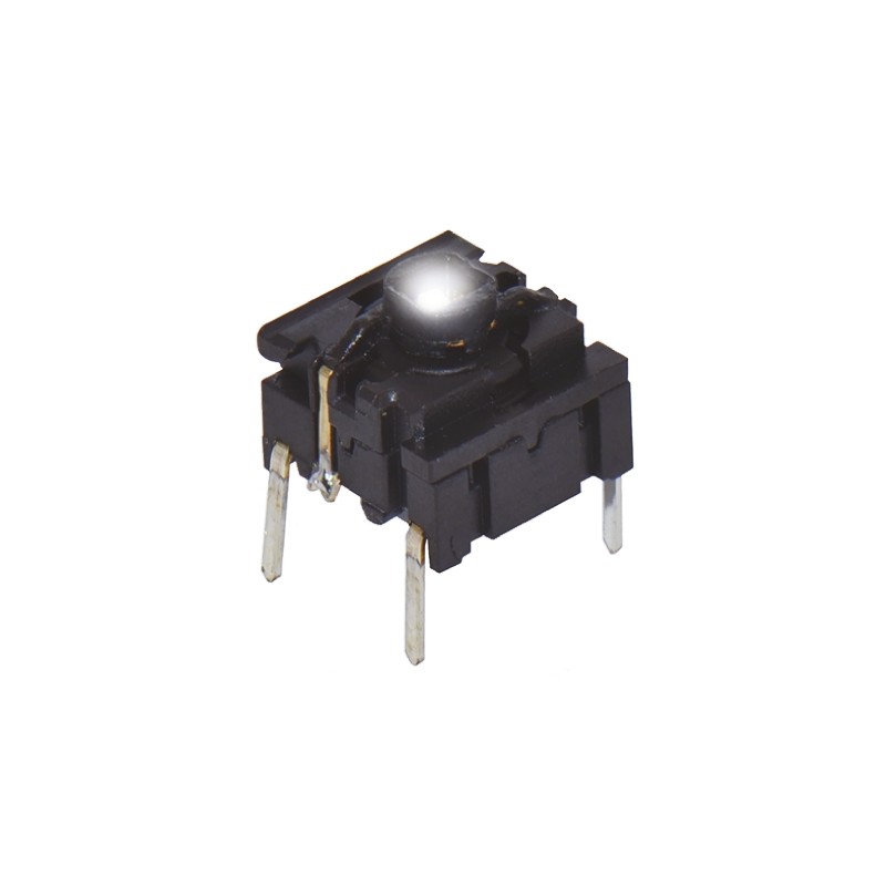 1 pcs - IP67 Cap Tactile Switch, SPST 50 mA @ 24 V dc