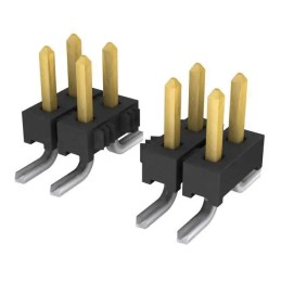 10 pcs - Samtec TMM Series Vertical Surface Mount Pin Header, 6 Contact(s), 2.0mm Pitch, 1 Row(s), Unshrouded