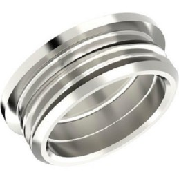 1 Pack of 10 - Lapp Blanking Plug, M20, Nickel Plated Brass, 22mm Diameter, Threaded