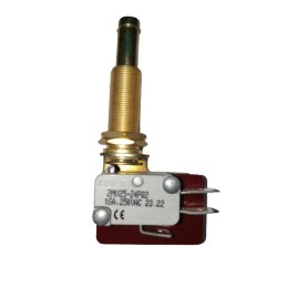 1 pcs - RS PRO Spring Plunger Microswitch, Quick Connect Terminal, 16A @ 250V ac, DPDT, IP40