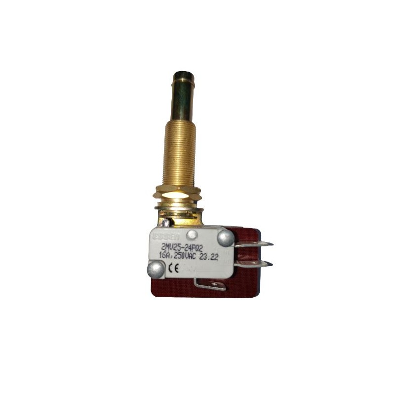 1 pcs - RS PRO Spring Plunger Microswitch, Quick Connect Terminal, 16A @ 250V ac, DPDT, IP40