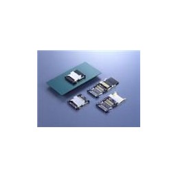 10 pcs : ST1W008S4AR1500 - Memory Card Connectors MICRO SD HINGE TYPE OPEN on cover