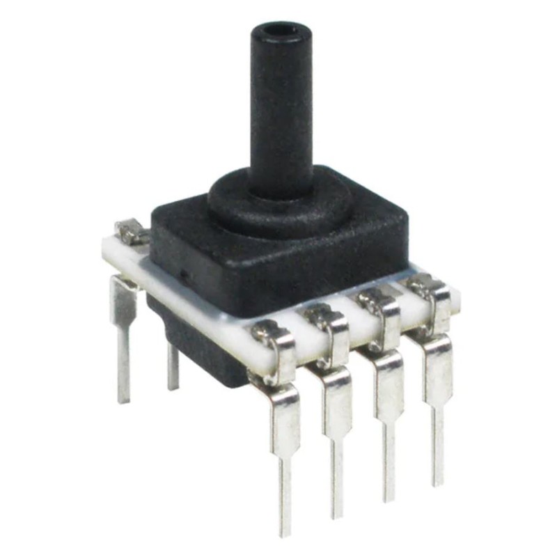 5 pcs - Honeywell Gauge Pressure Sensor, 6000kPa Operating Max, PCB Mount, 8-Pin, 85kPa Overload Max, DIP