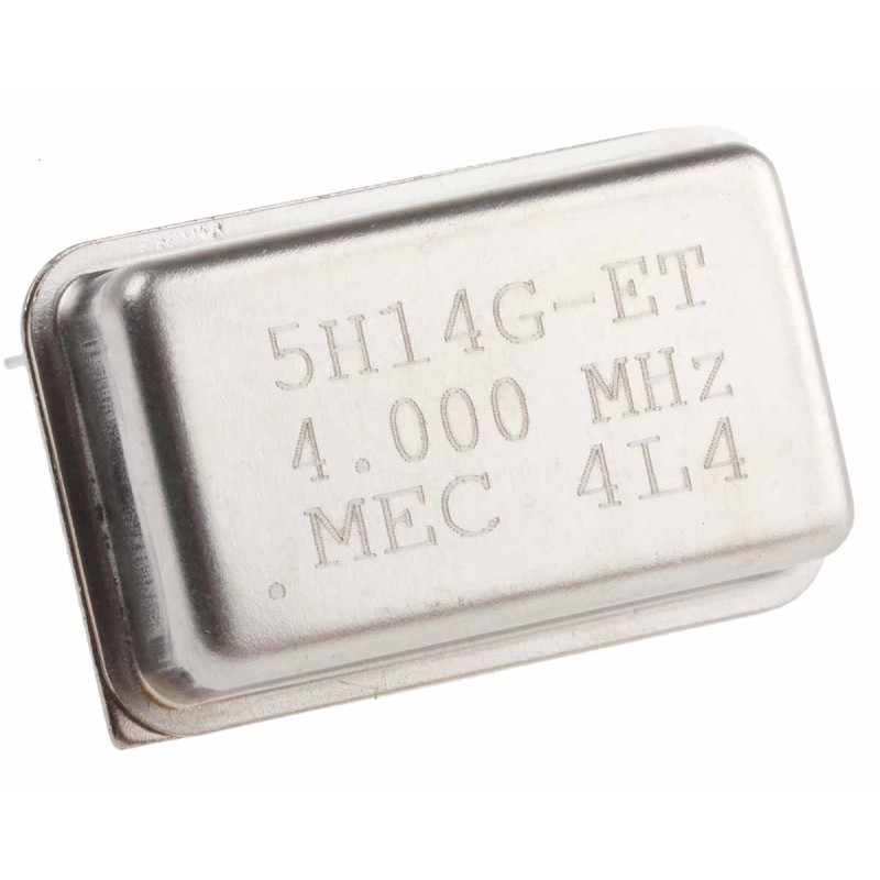 1 pcs - MERCURY, 4MHz Clock Oscillator, ±50ppm HCMOS, TTL, 14-Pin PDIP 5H14ET-4.000