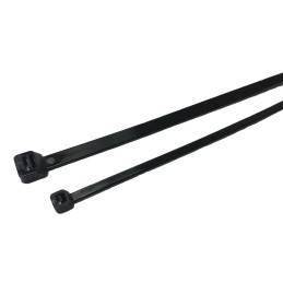 1 Bag of 100 - RS PRO Cable Tie, 385mm x 4.8 mm, Black Nylon