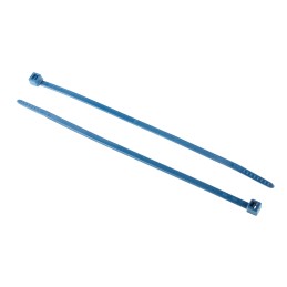 1 Bag of 100 - HellermannTyton Cable Tie, 150mm x 3.5 mm, Blue Polyamide 6.6 (PA66), Pk-100