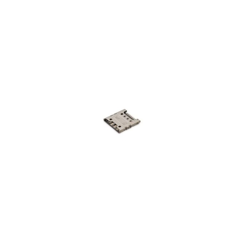 10 pcs : 693023010811 - Memory Card Connectors WR-CRD Micro SIM SMT 1.27mm Card Detect