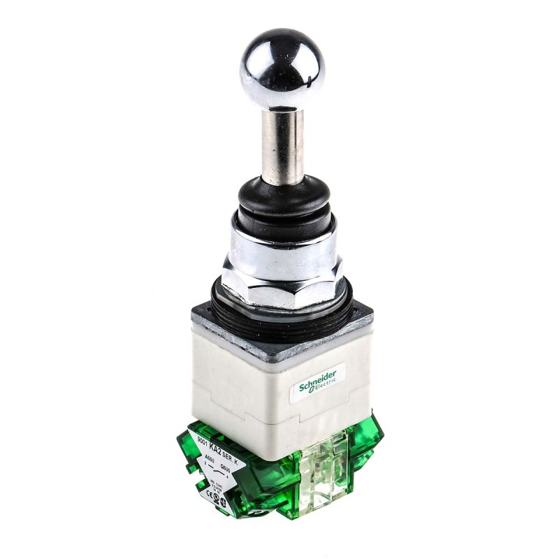 1 pcs - Schneider Electric 2-Axis Joystick Switch Lever, Slow Break, IP66