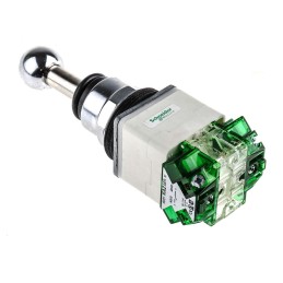 1 pcs - Schneider Electric 2-Axis Joystick Switch Lever, Slow Break, IP66