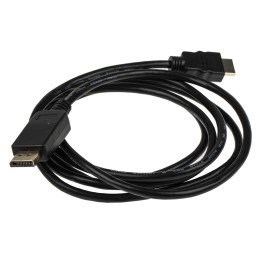 1 pcs - RS PRO Male DisplayPort to Male HDMI, PVC Cable, 1080p, 2m