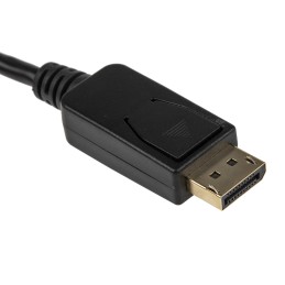 1 pcs - RS PRO Male DisplayPort to Male HDMI, PVC Cable, 1080p, 2m