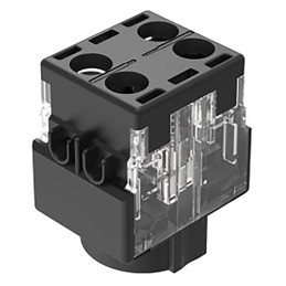 1 pcs - EAO Contact Block for Use with Series 61 Switches, 250V ac/dc, 1NC