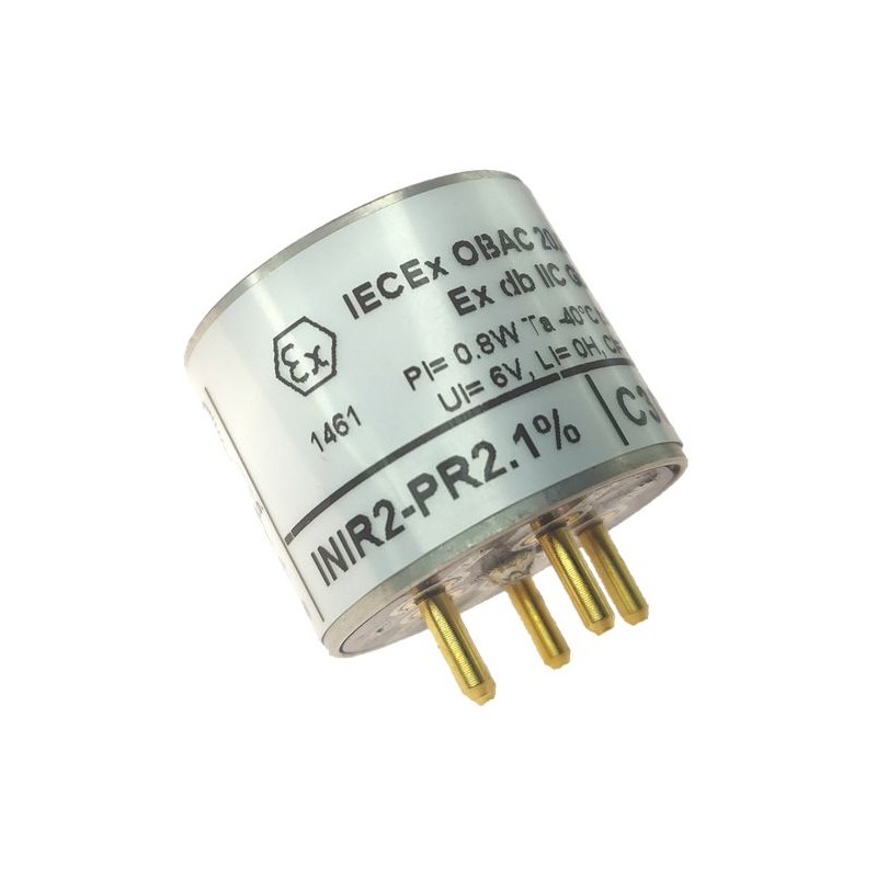 5 pcs - SGX Sensors INIR2-PR2.1%, Propane Gas Sensor IC for Industrial Safety