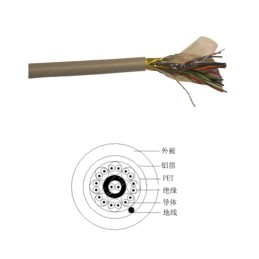 1 Reel of 100 M - RS PRO Multicore Data Cable, 9 Pairs, 0.22 mm², 18 Cores, 24 AWG, Screened, 100m, Grey Sheath
