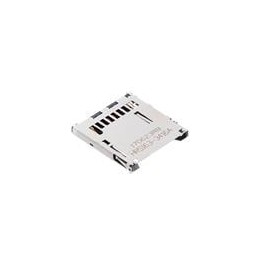10 pcs : DM1B-DSF-PEJ(92) - Memory Card Connectors CONN SD CARD PUSH-PUSH R/A SMD