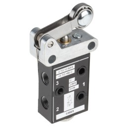 1 pcs - Norgren Roller 3/2 Pneumatic Manual Control Valve S/666 Series, G 1/8, 1/8in