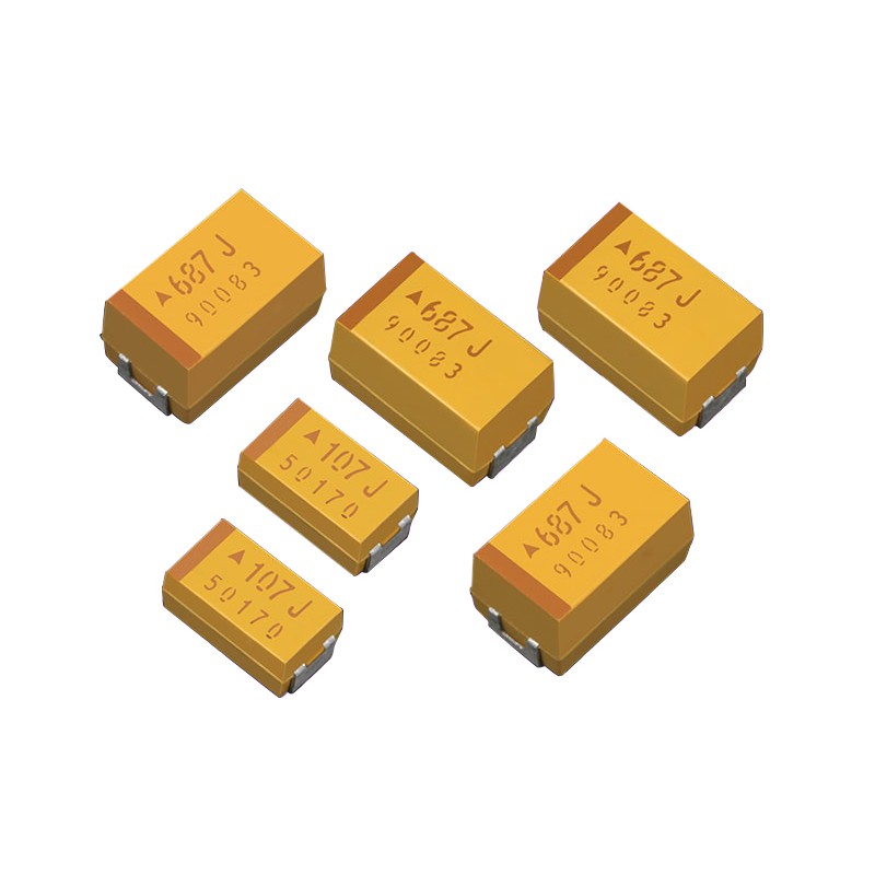 500 pcs - KYOCERA AVX 100μF Electrolytic Tantalum Capacitor 10V dc, TPS Series