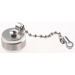 1 pcs - Radiall RF Connector Dust Cap for N Type Connector Male Cord Included