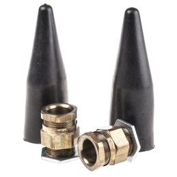 1 pcs - Prysmian KM409 Series Brass Cable Gland Kit, M25 Thread, 13mm Min, 19.5mm Max, IP66