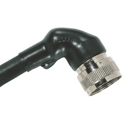 1 pcs - HellermannTyton Cable Boot Black, Fluid Resistant Elastomer Adhesive Lined, 43mm