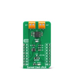 1 pcs - MikroElektronika Current Limit Click Intelligent Power Switch for MAX890L for Power Supplies
