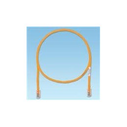 1 pcs : UTPCH2ORY - Ethernet Cables / Networking Cables Copper Patch Cord, Cat 5e, Orange UTP Ca